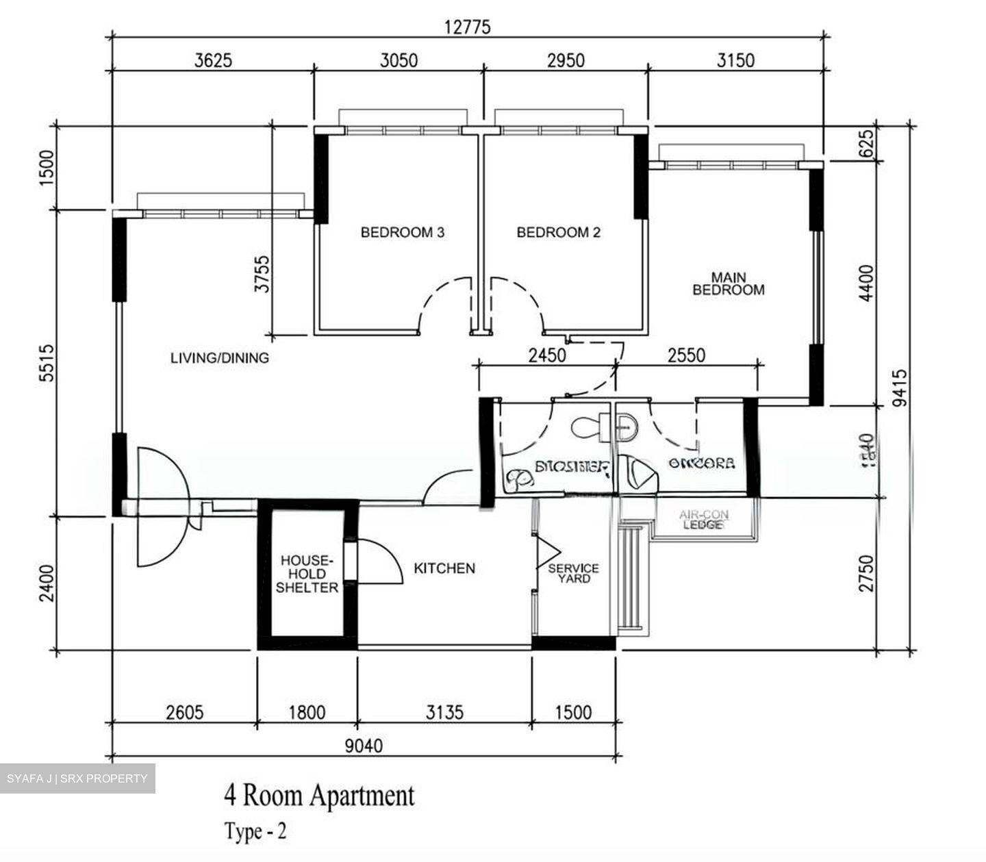 Blk 441A West Ridges @ Bukit Batok (Bukit Batok), HDB 4 Rooms #565763601